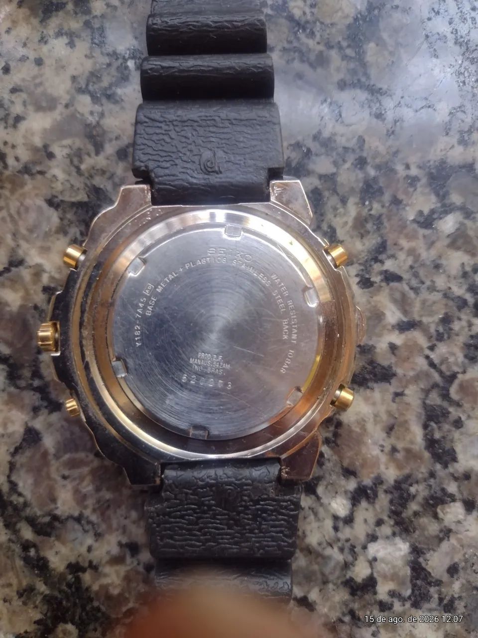 Relógio Seiko Hipertech Suspesion cronograph raríssimo  - Foto 5