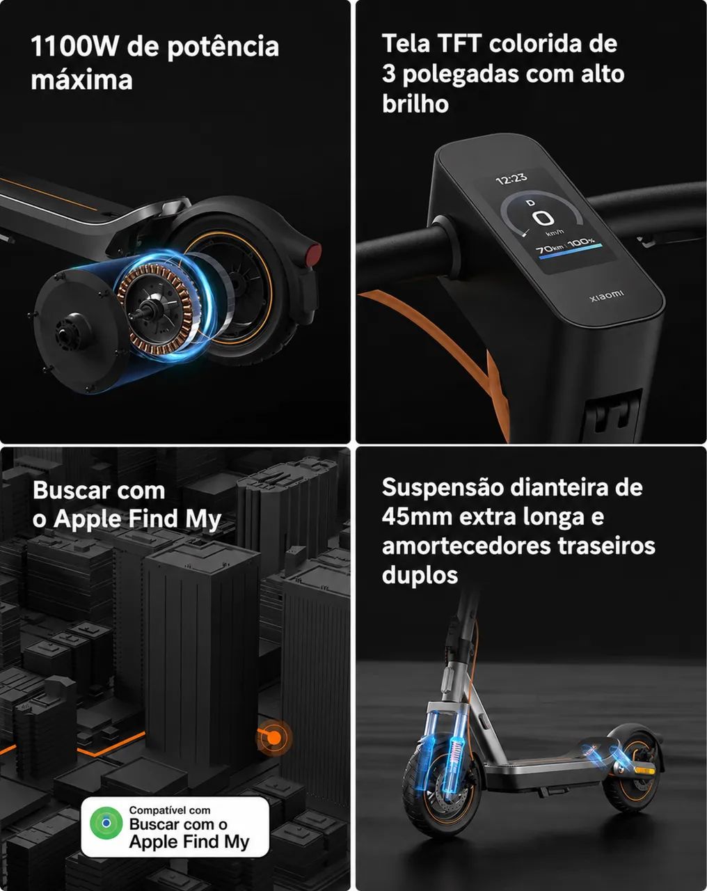 Patinete elétrico Xiaomi 6 Max scooter - Foto 4