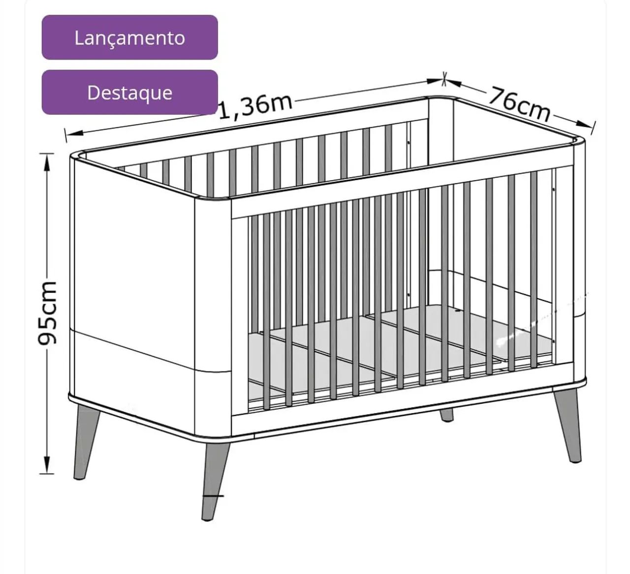 VENDO BER ÇO/MINI CAMA RELLER  - Foto 2