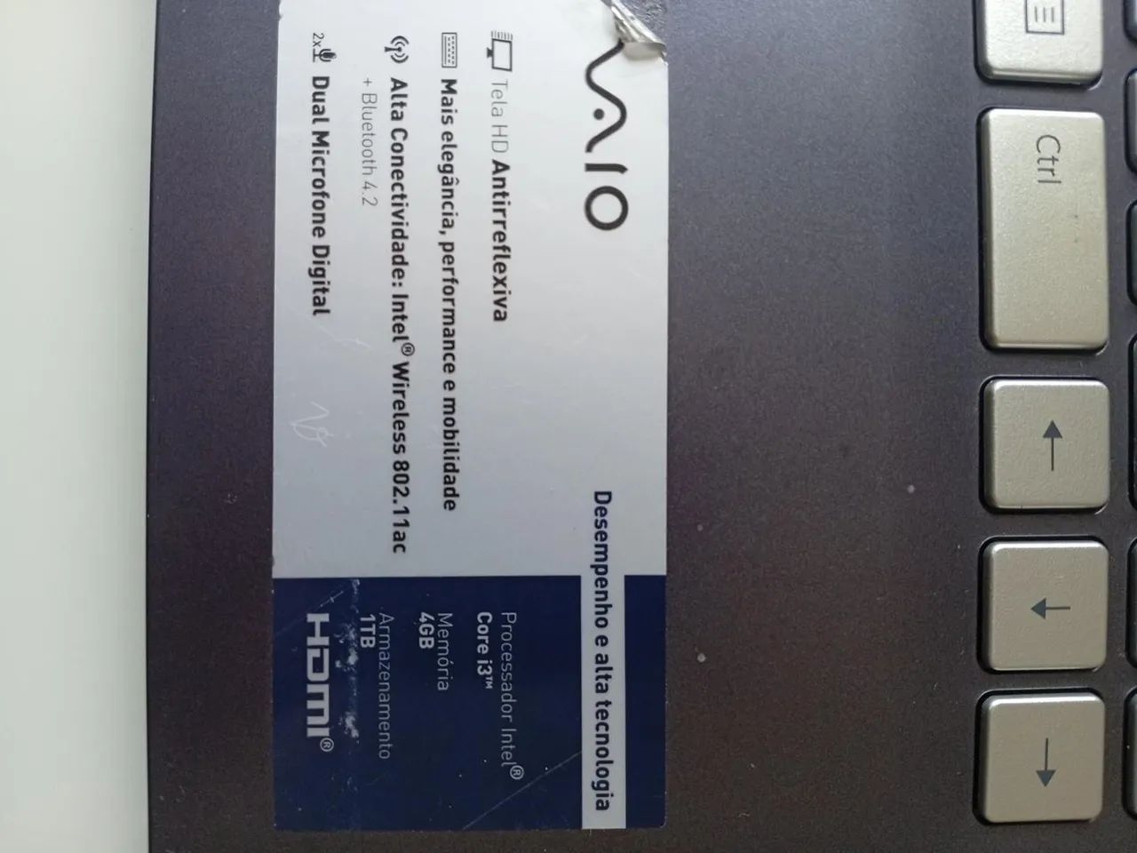 VAIO Notebook Com Defeito - Não Funciona a Placa de Vídeo - Foto 5