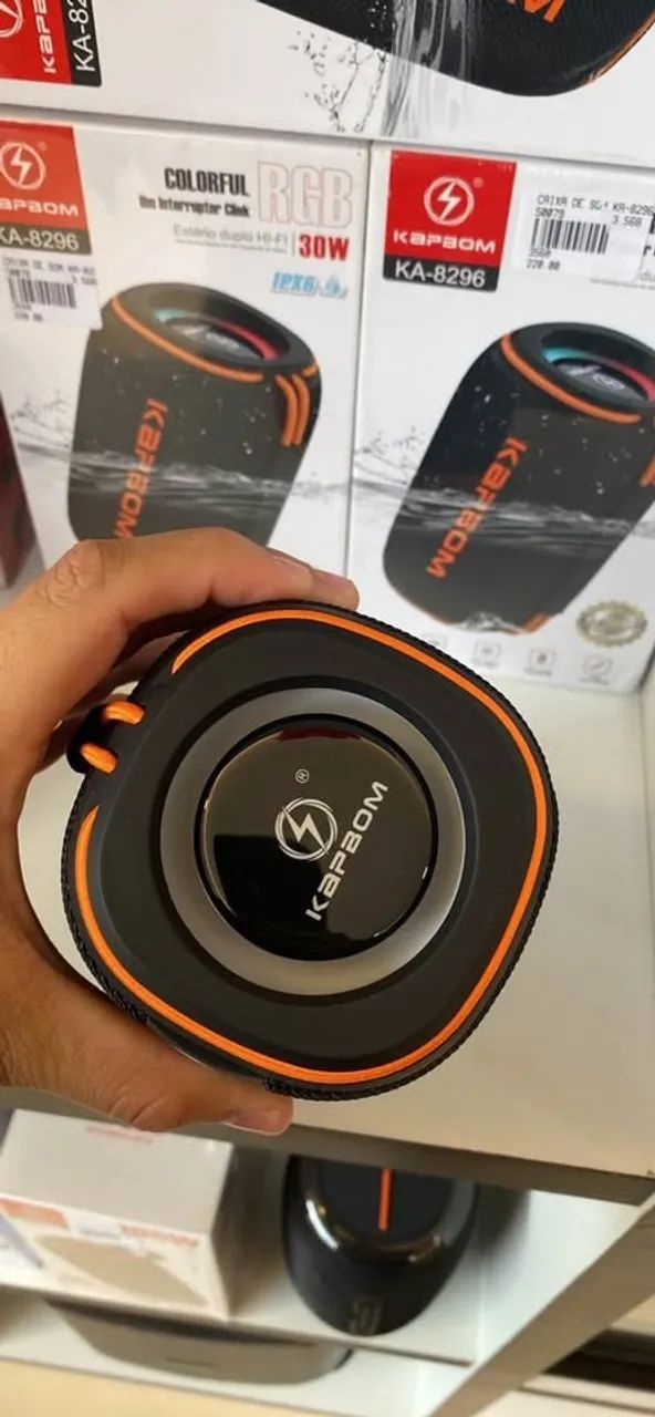 Caixa de Som Bluetooth Kapbom 30W - Foto 2