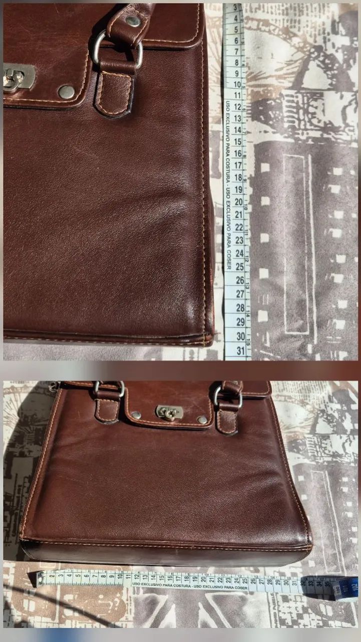 Bolsa de couro - Foto 4