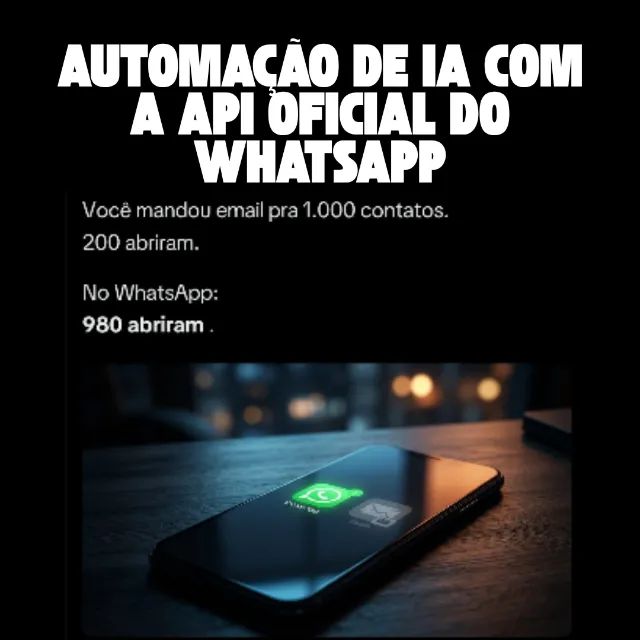 Automação de IA com a API OFICIAL do WHATSAPP