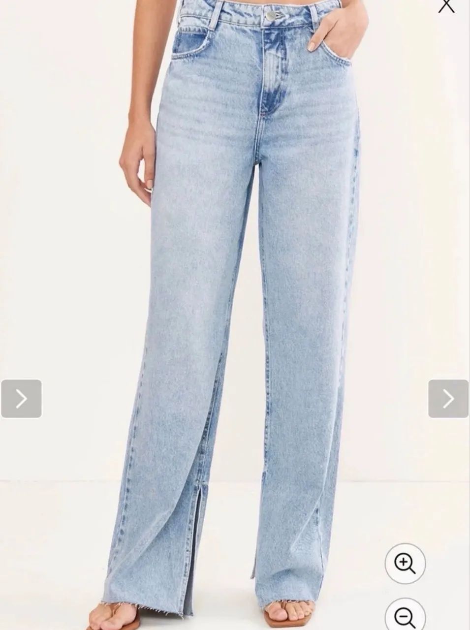 Calça colcci wide leg Juliette 42 - Foto 3