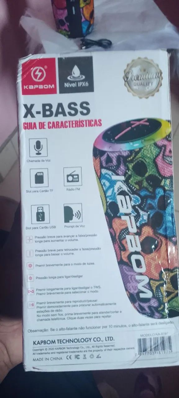 Caixa de som Kapbom - Foto 3