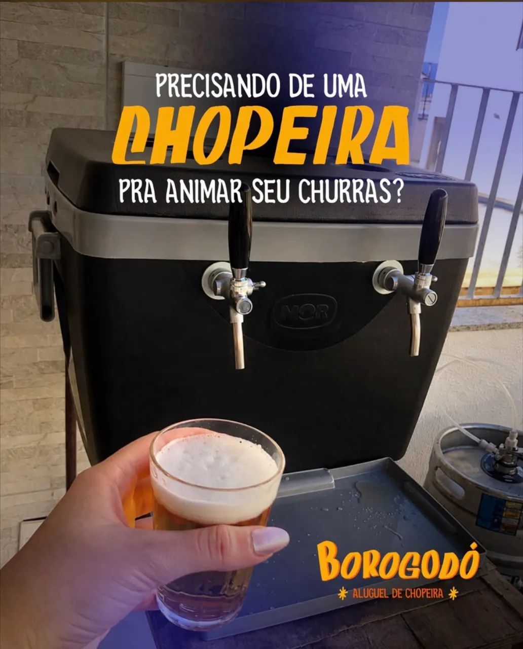 Aluguel de chopeira