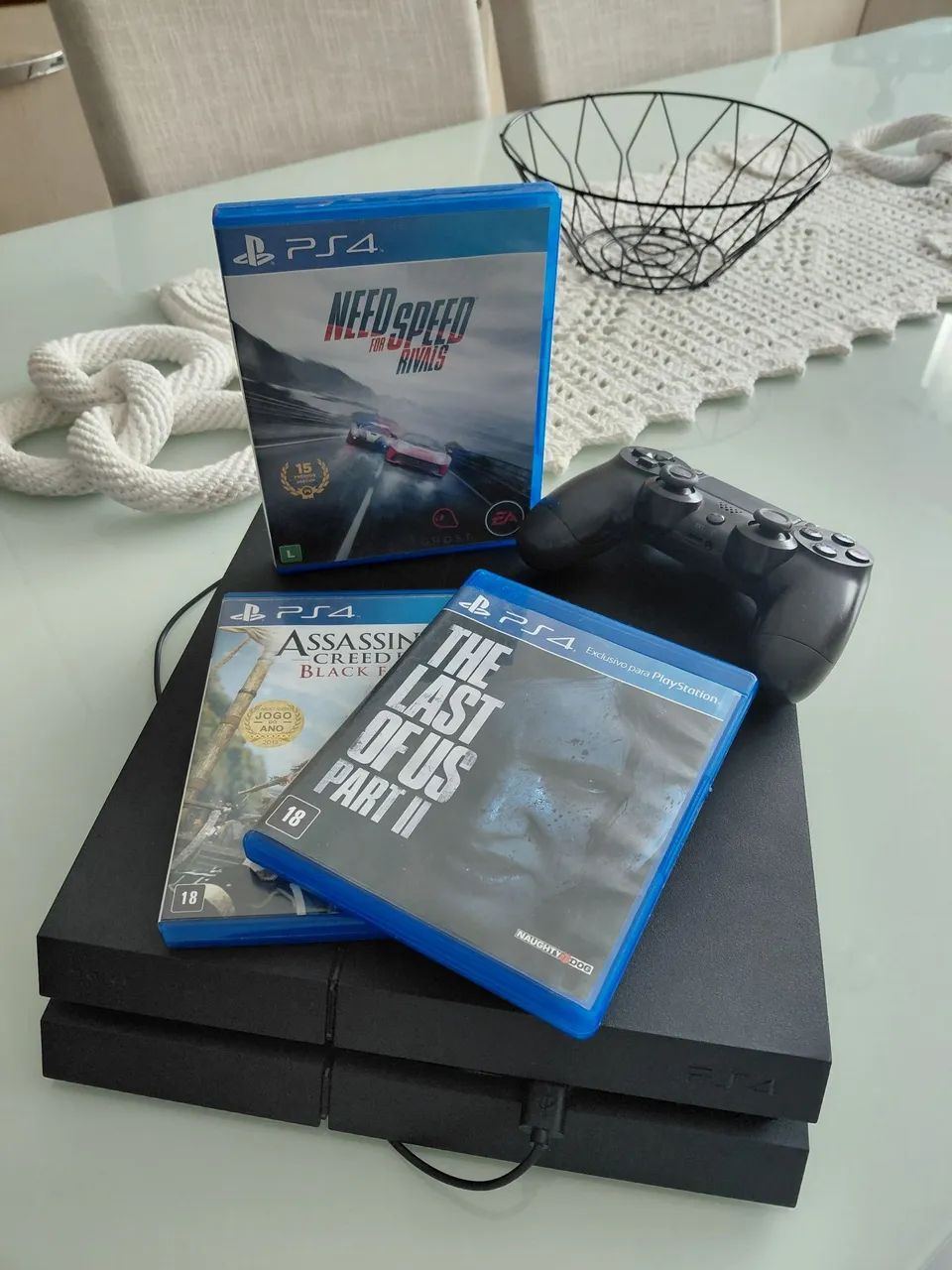 Vendo PS4 3 jogos - Foto 3