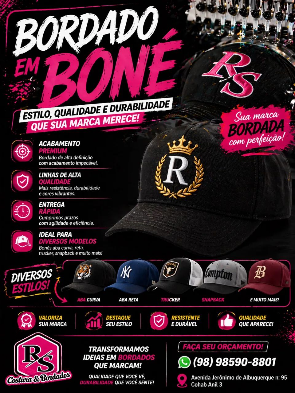 DTF e bordados - Foto 3