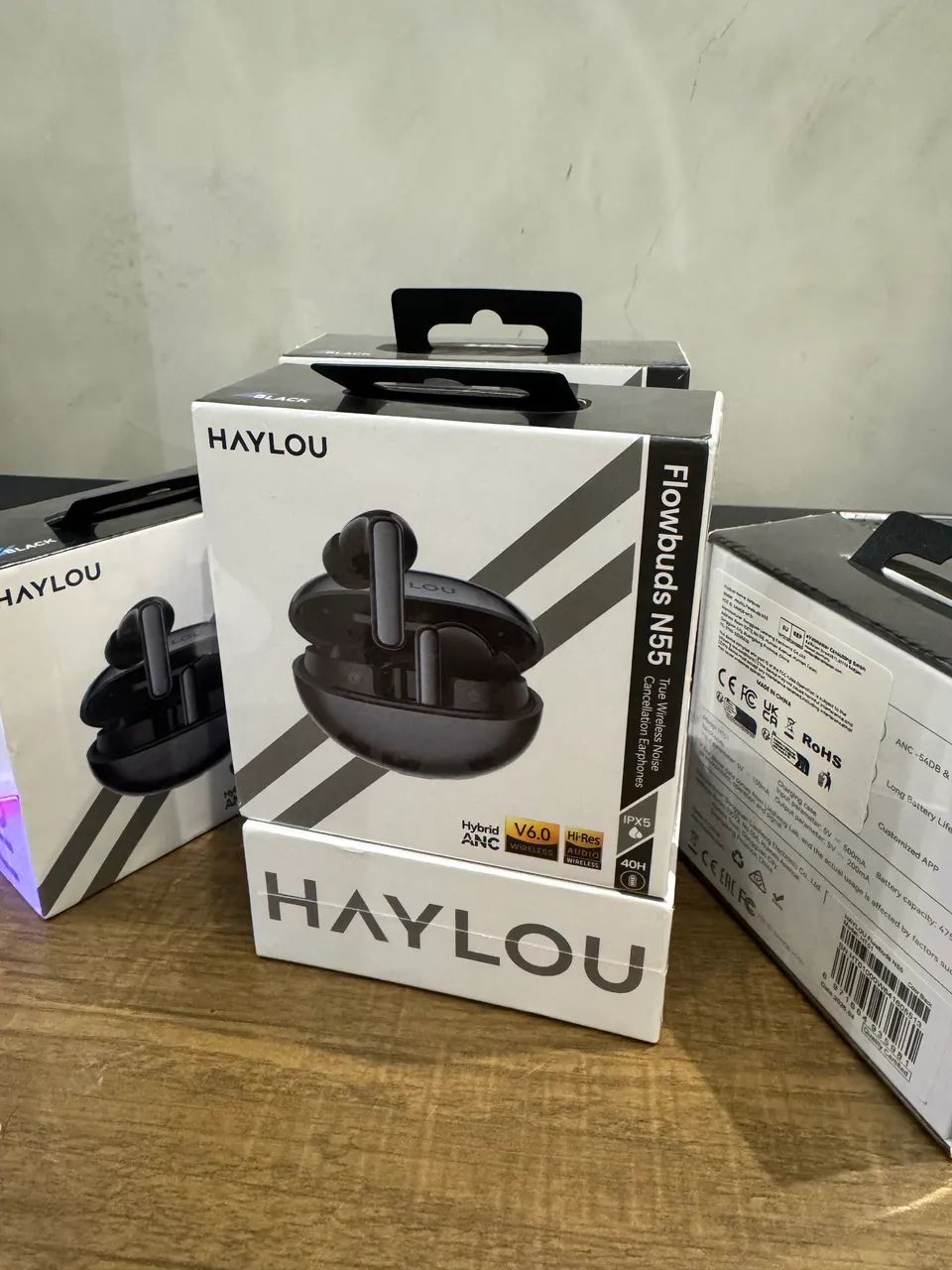 Fone HAYLOU Flowbuds N55 ANC - Foto 3
