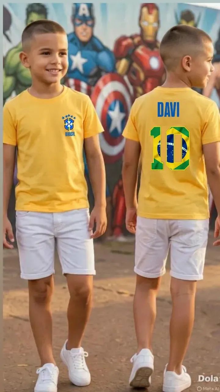 Camisa personalizada infantil 40$ - Foto 5