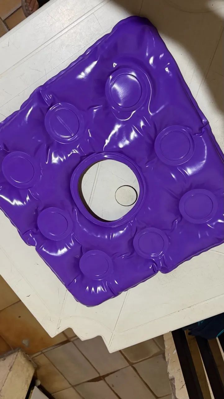 Almofada Inflável Quadrada com Orifício  - Foto 3