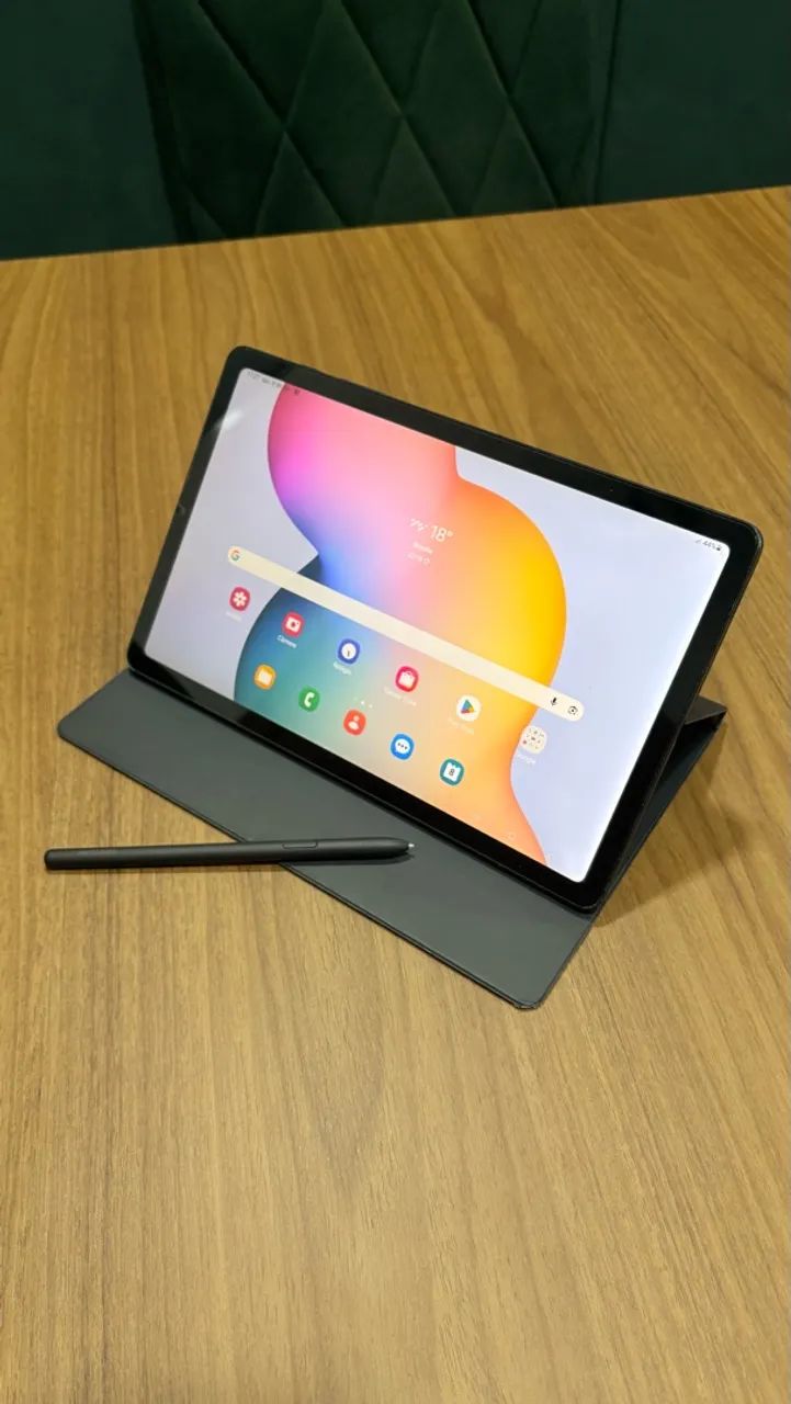 Tablet Samsung s6 lite (capa, caneta e película)