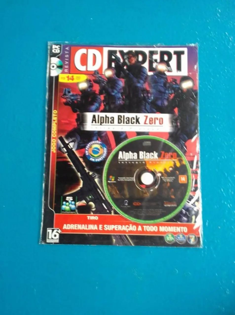 cd expert alpha black zero tiro completo lacrado l34