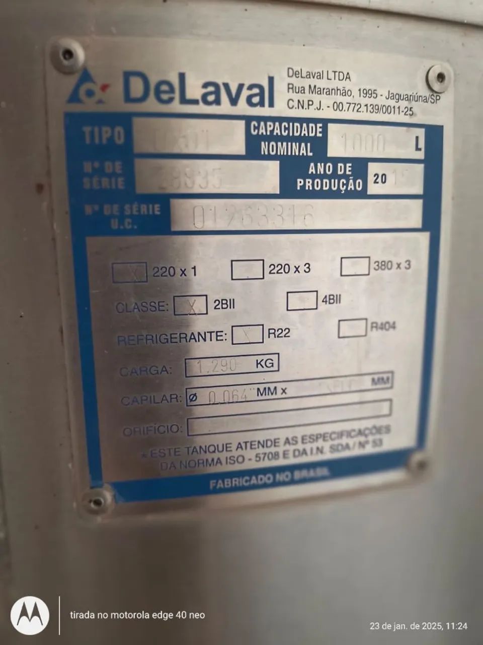 Tanque resfriador de leite - Foto 3
