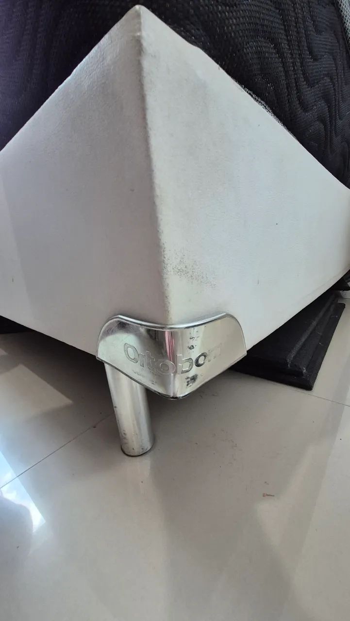 Cama casal Ortobom - Base e colchão molas ensacadas - Foto 4