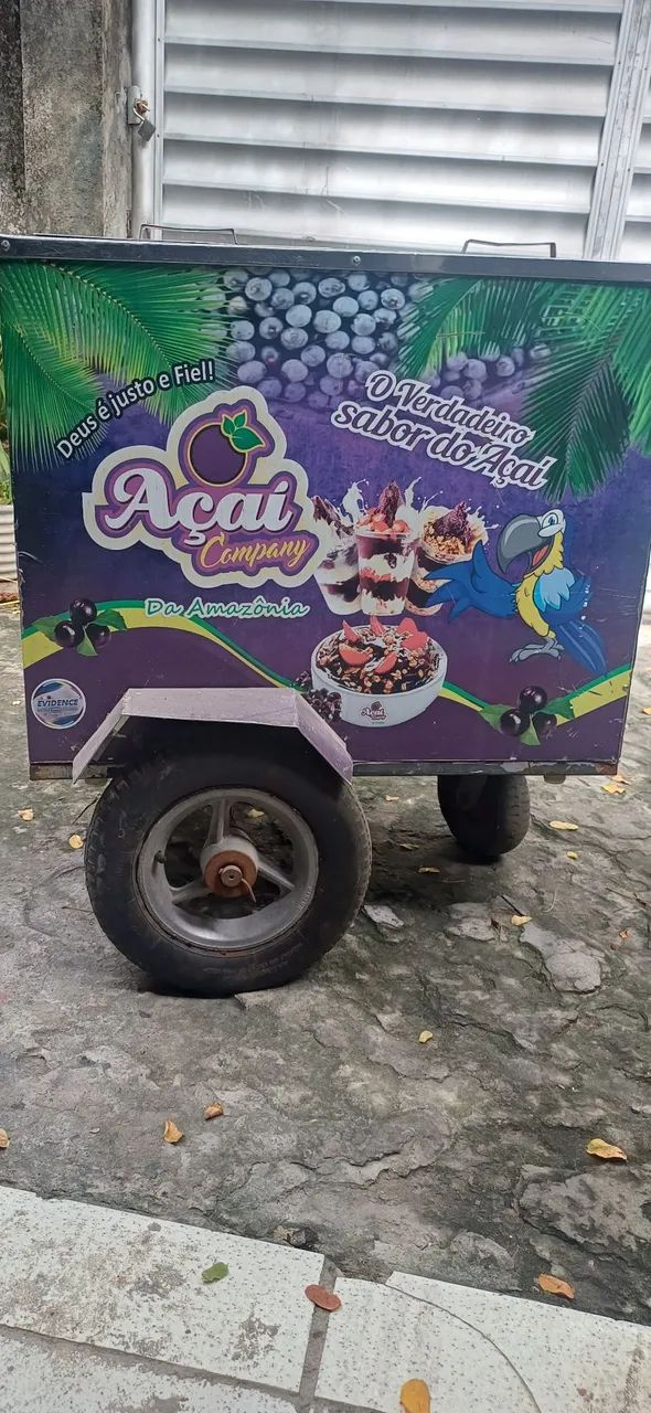 Carrinho  de açai para ganhar muito dinheiro