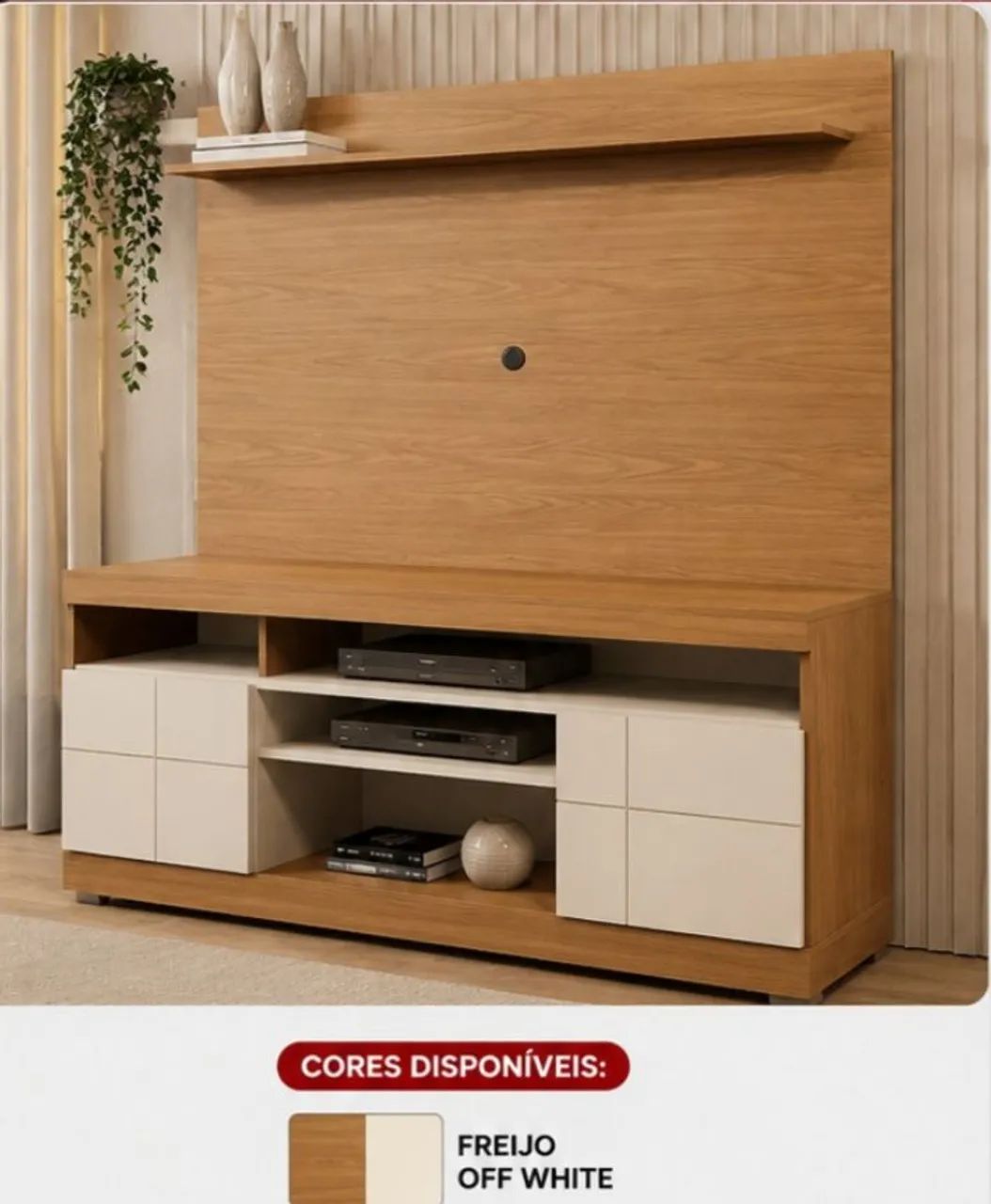 Rack Sala completo com painel 