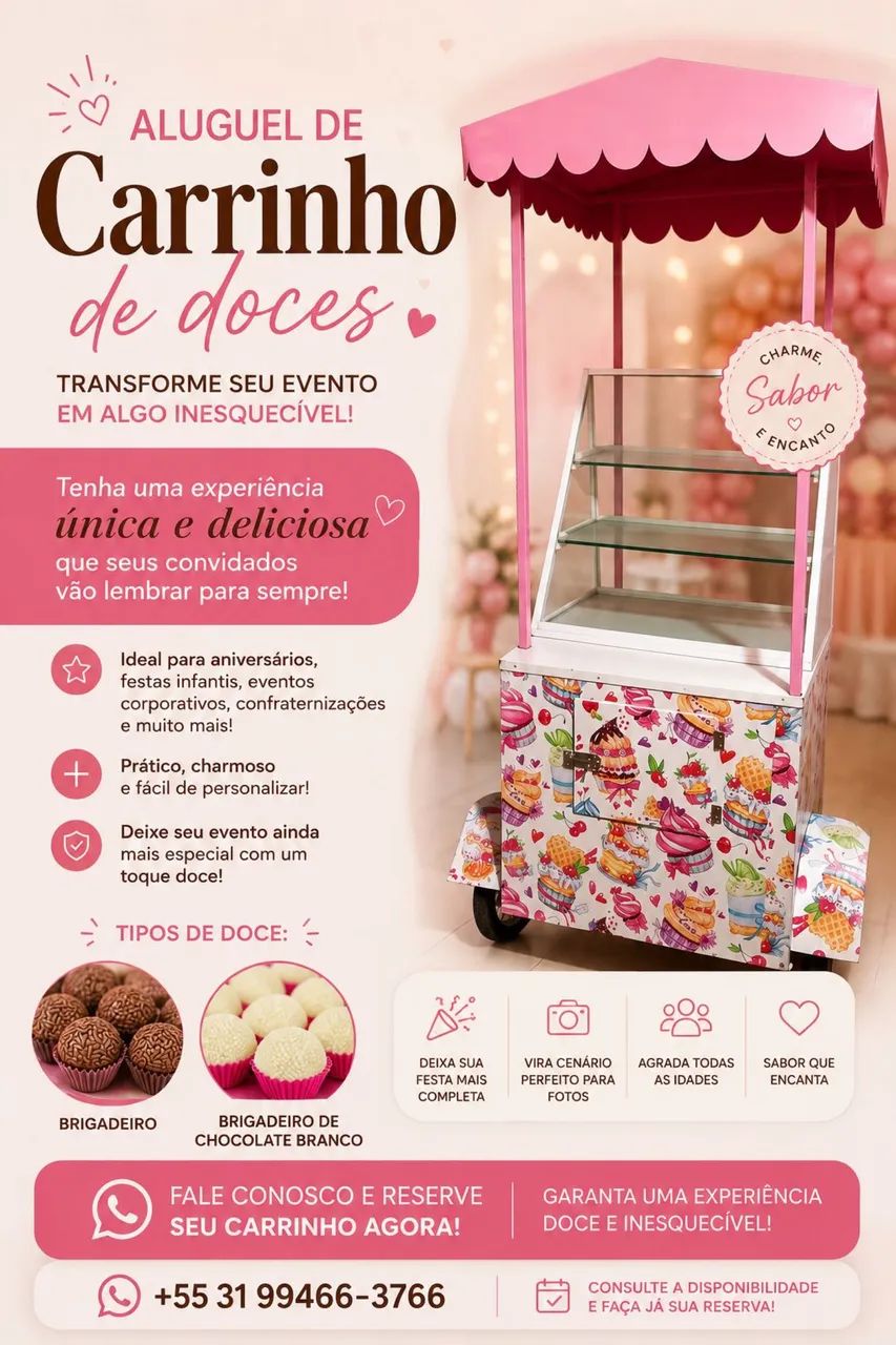 Carrinho de DiAna doces - Foto 2