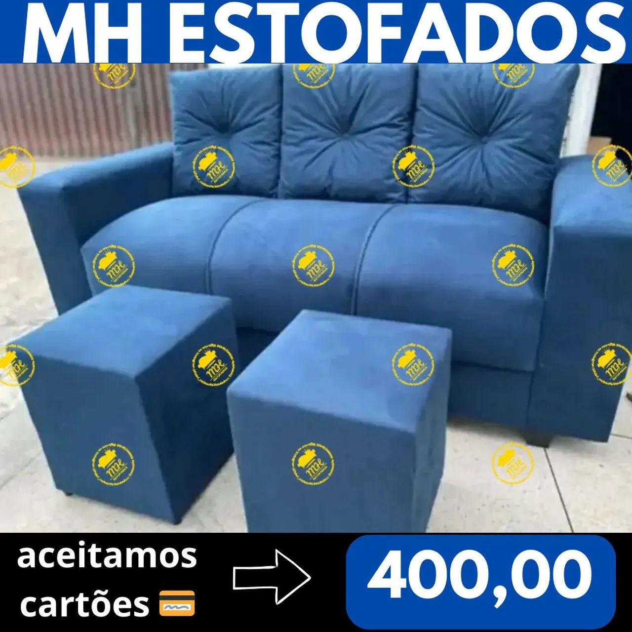 SOFÁS DIRETAMENTE DA FÁBRICA APARTI DE 300,00 - Foto 2