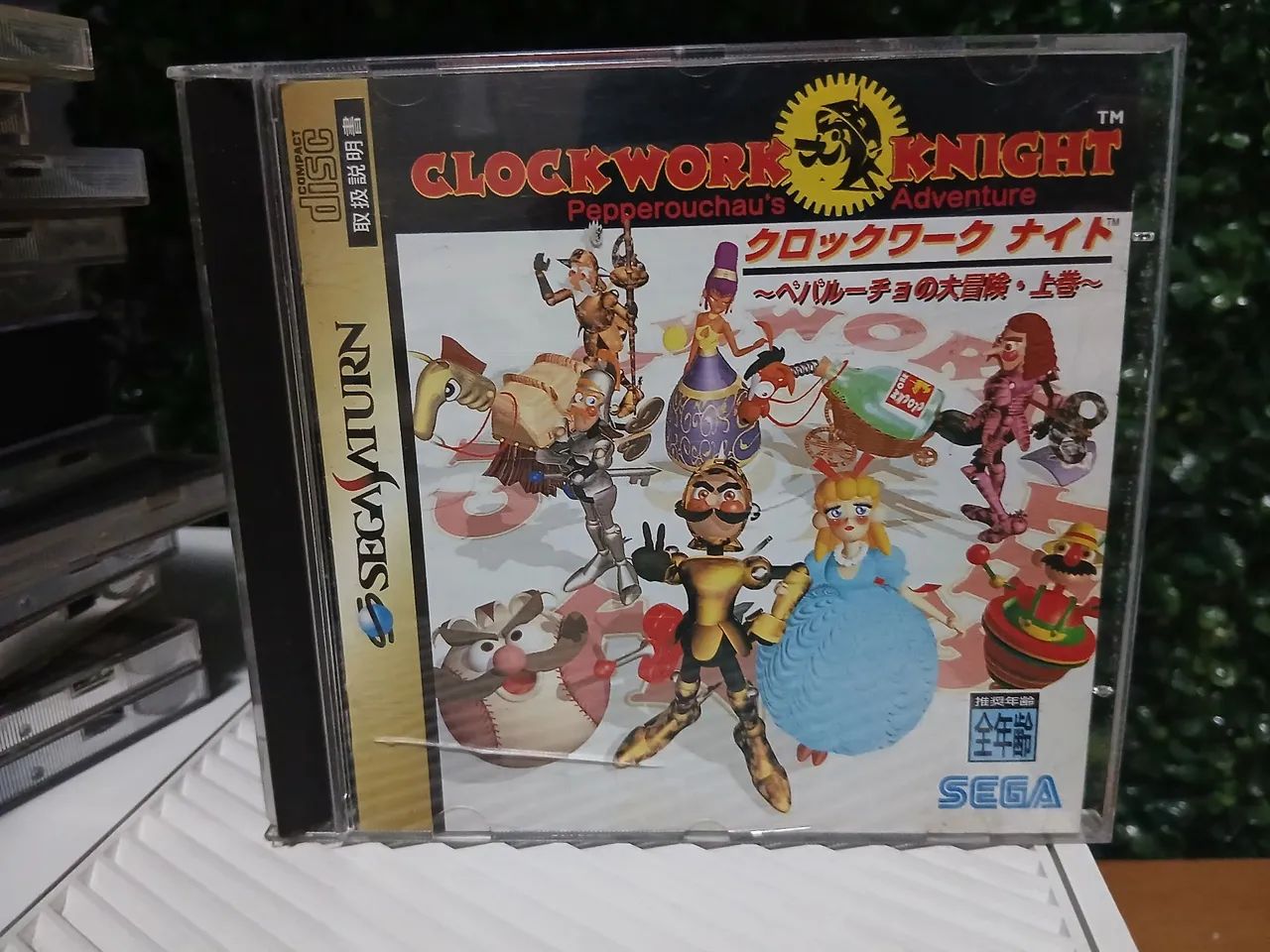 CLOCK WORK KNIGHT SEGA SATURNO ORIGINAL