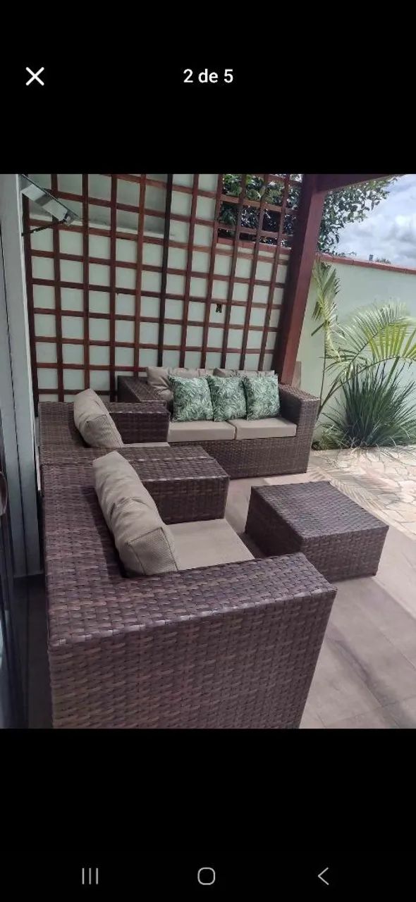 Conjunto quadrado em fibra Sintetica  - Foto 2