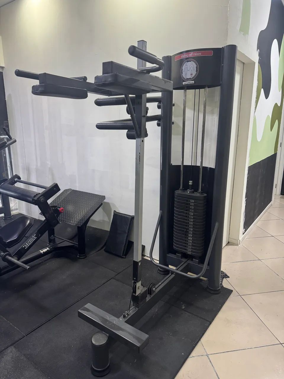 Panturrilha em pé com placa - Foto 2