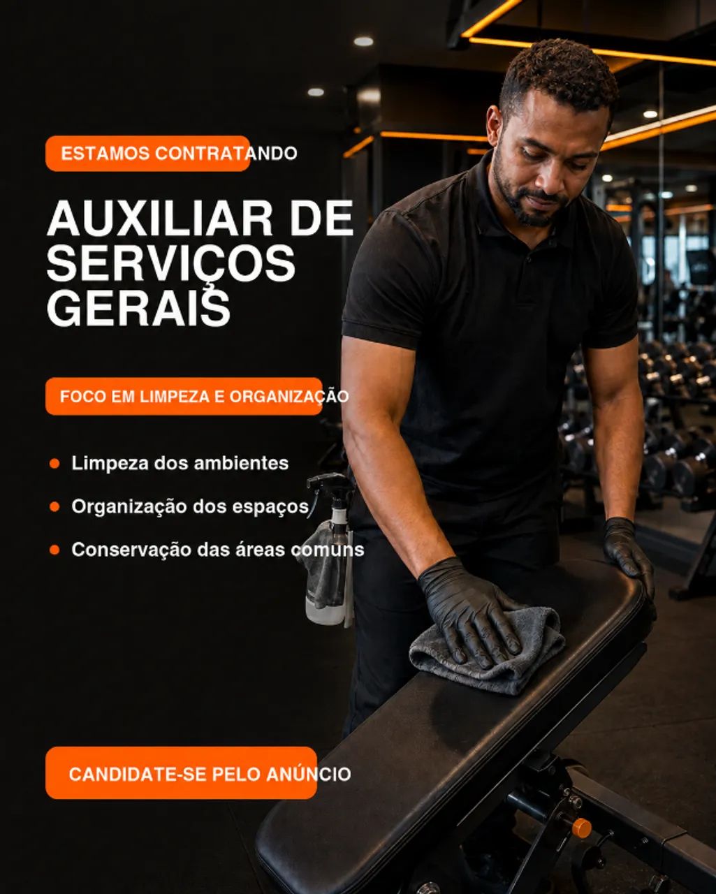 Auxiliar de Serviços Gerais 