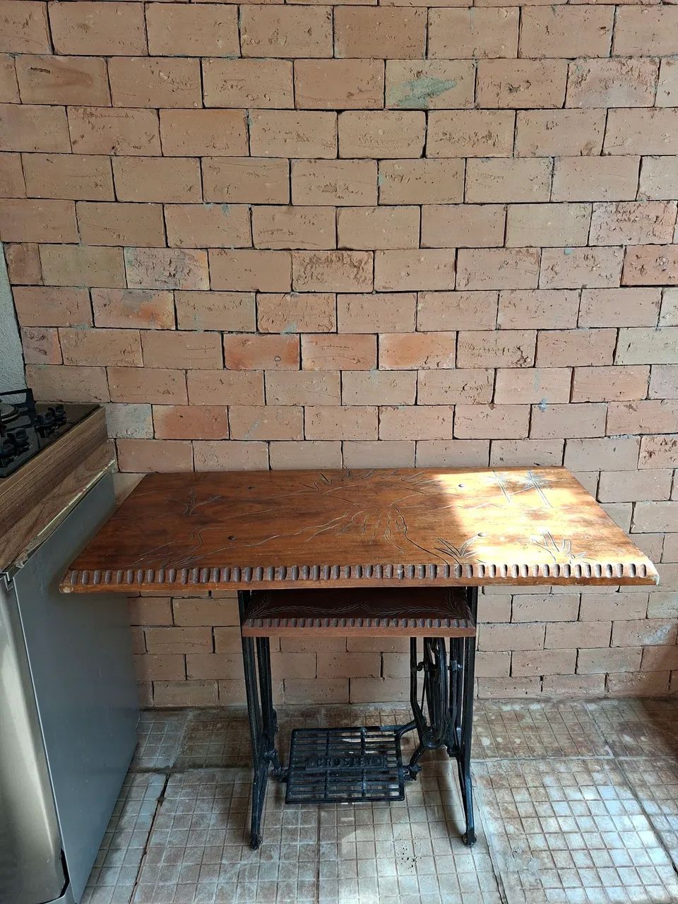 Mesa pé de máquina  - Foto 3