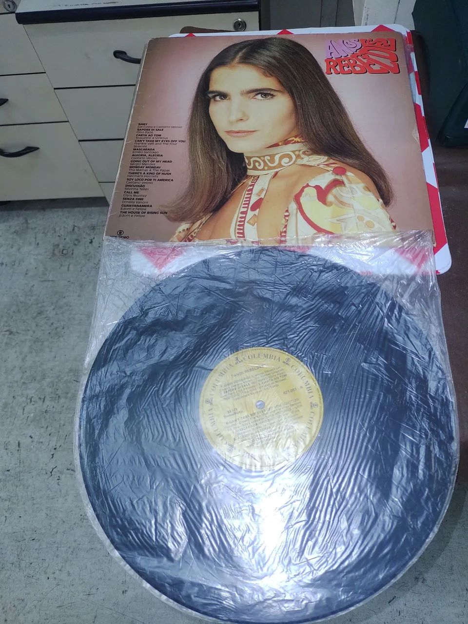 Anos Rebeldes LP Disco de vinil, bom estado.