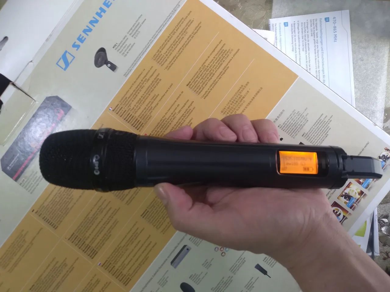 Microfone Profissional Sem Fio Sennheiser Ew100 G3 - Foto 3