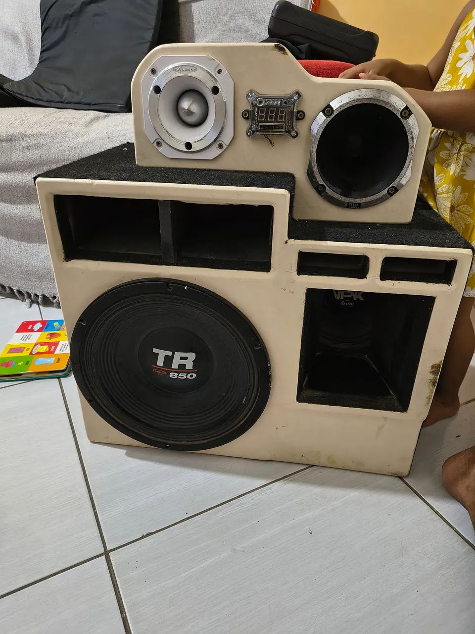 Caixa trio TR 850 - Foto 2