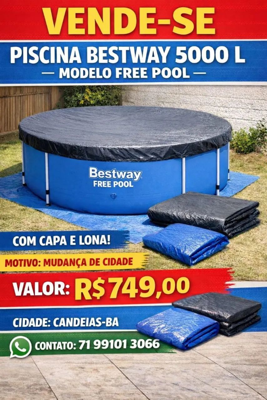 Piscina 5000L