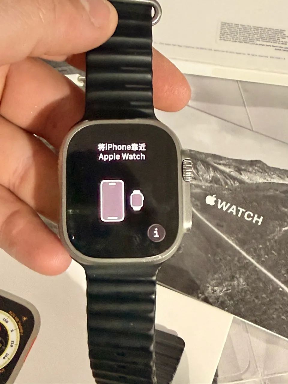 Apple Watch Ultra 1 49mm ( Caixa e acessórios)