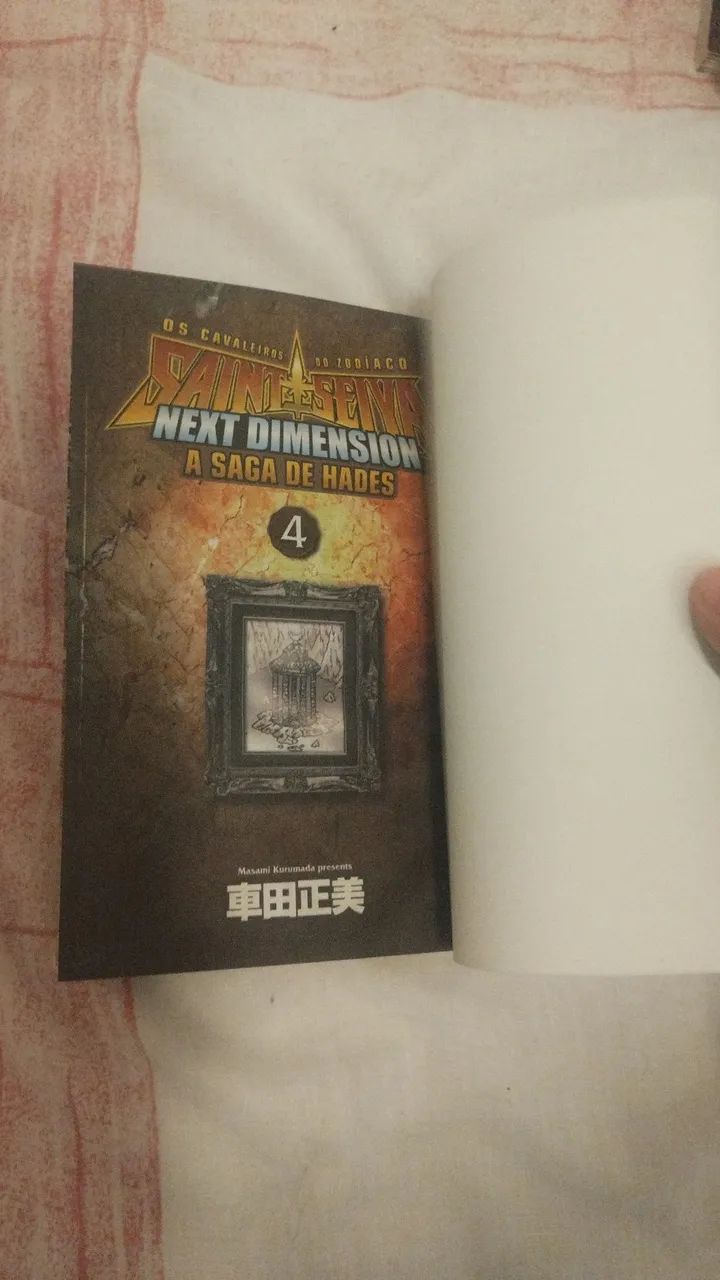 Cavaleiros do Zodíaco Next Dimension vol 4 em português JBC