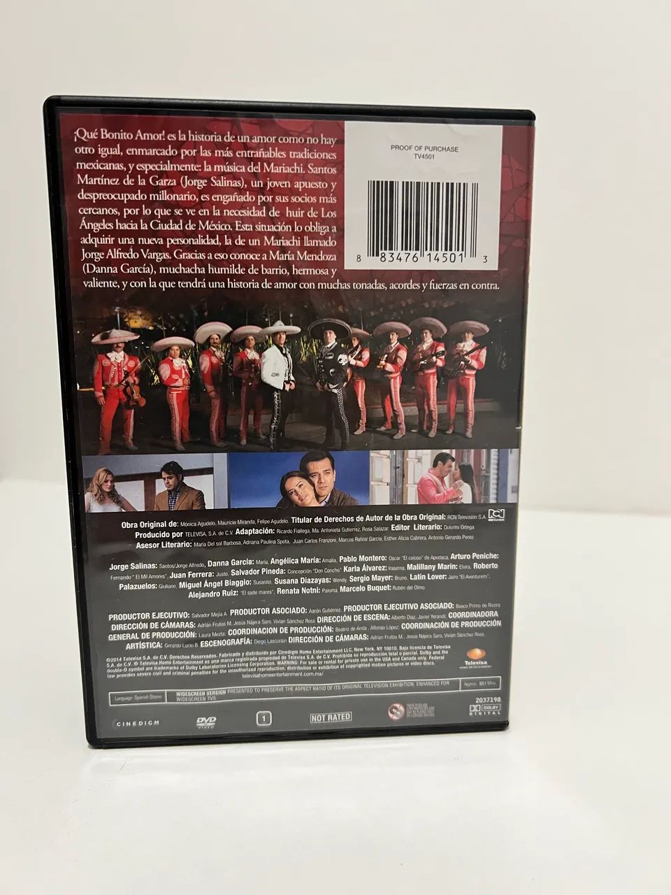 DVD da novela mexicana Qué Bonito Amor  - Foto 2