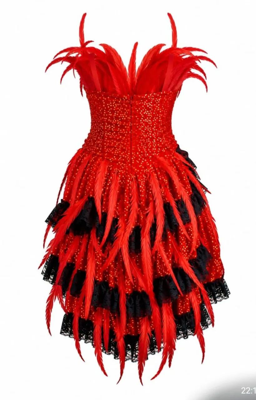 Fantasia - vestido- cabaré  - Foto 3