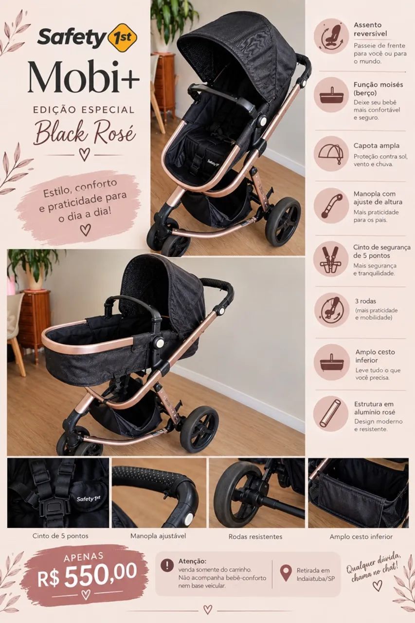 Carrinho de bebê 
