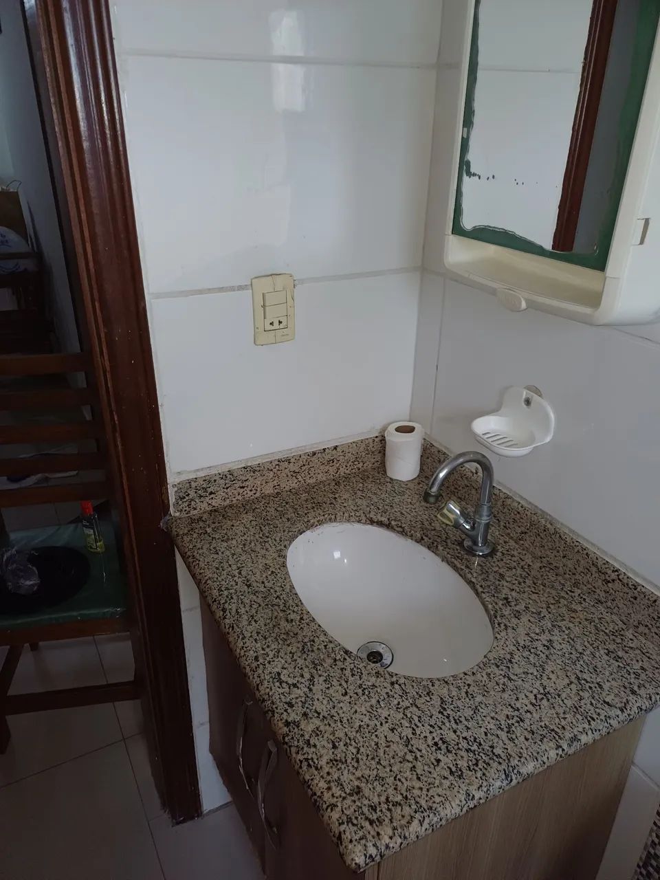 Apto pé na areia 3 quartos Guilhermina Praia Grande  - Foto 6
