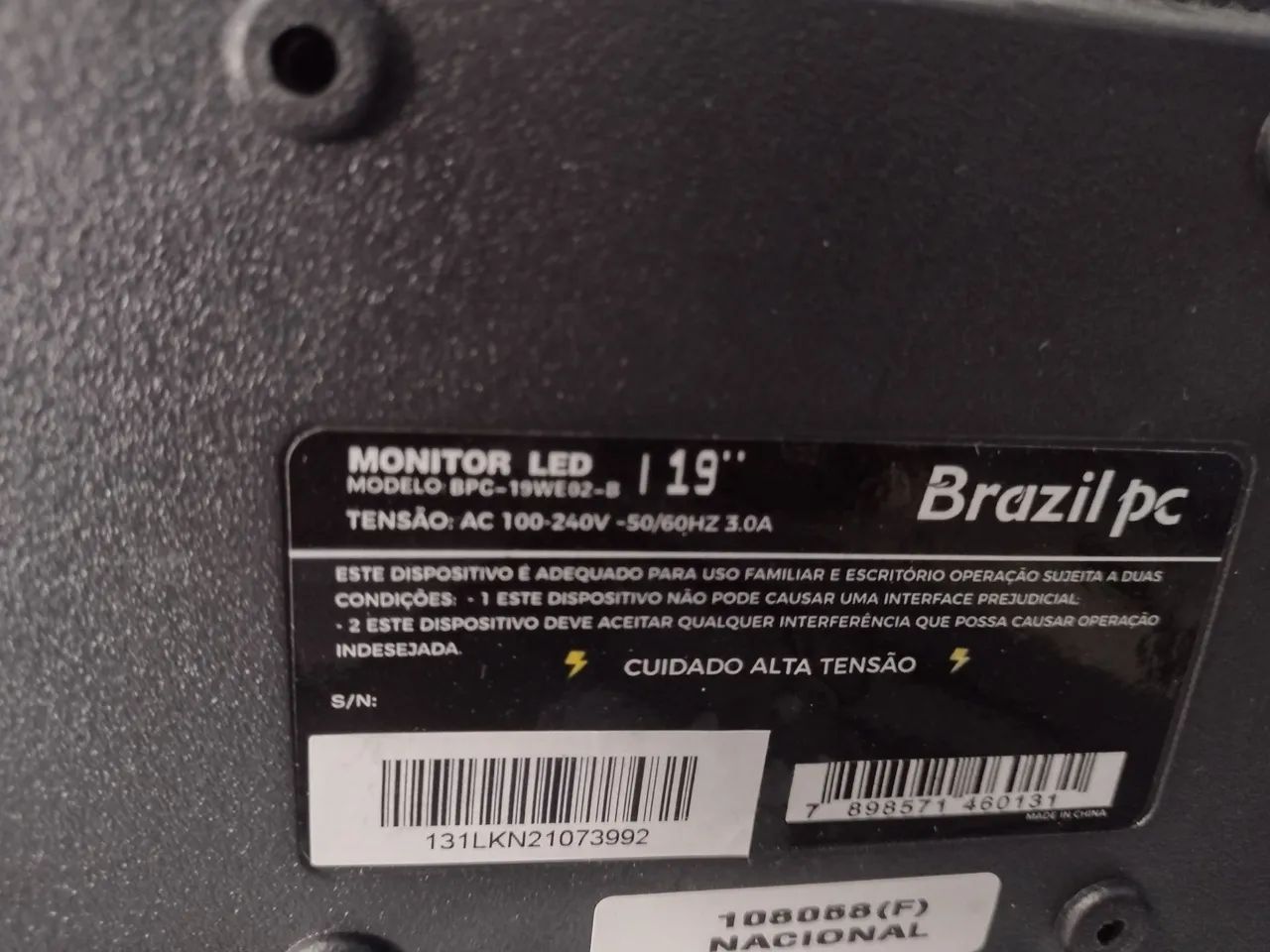 Monitor de 19' HDMI Oportunidade  - Foto 5