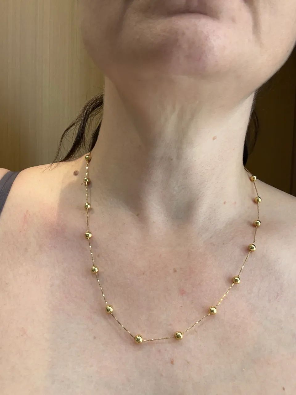 Corrente ouro 18k 50 cm. 9g
