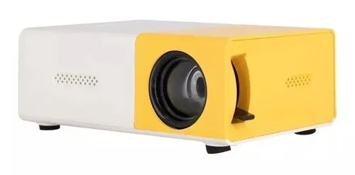 Mini Projetor Portátil Full Hd Led 600 Lumens Usb Sd Hdmi Branco 127/220v