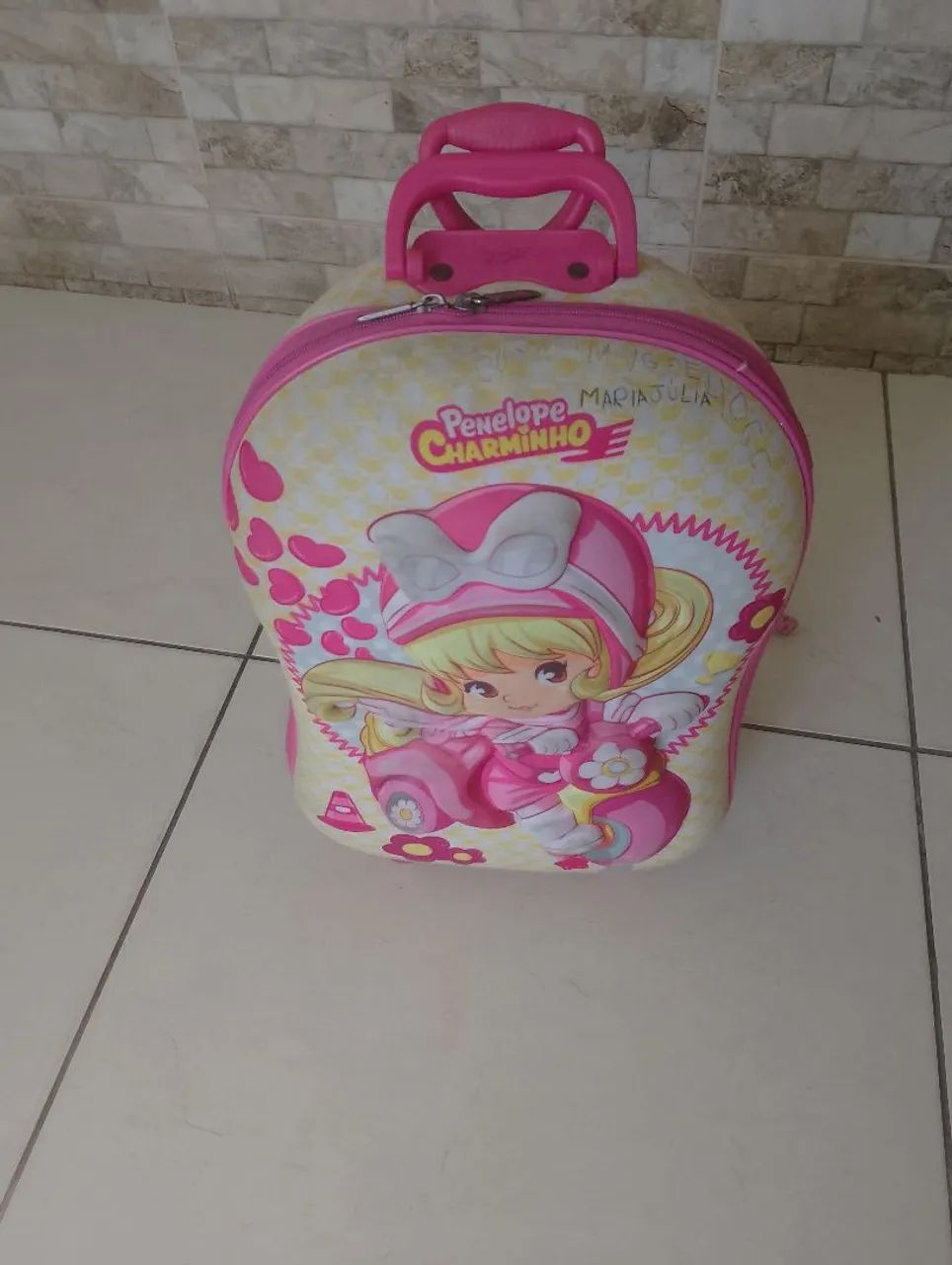Mochila de carrinho + Lancheira 