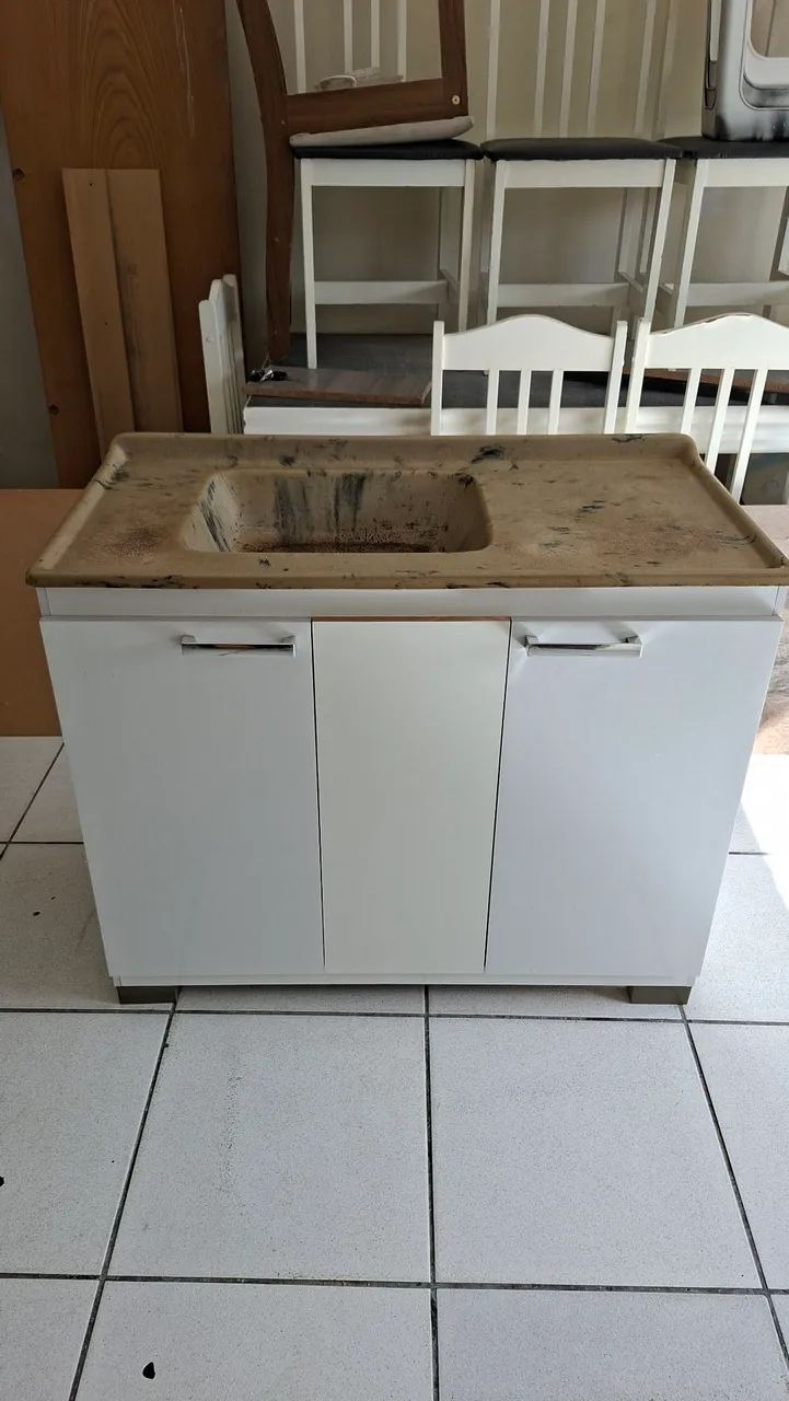 Pia de cozinha completa leia 