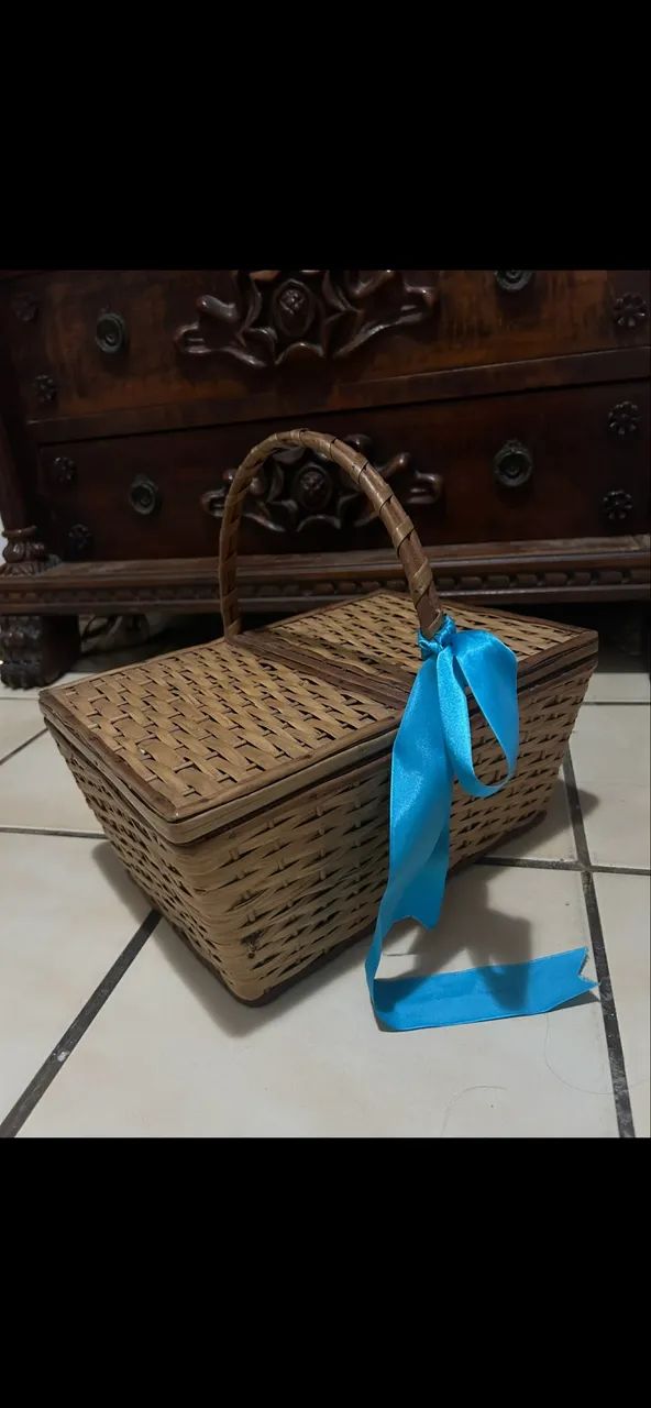 Cesta de piquenique  - Foto 2