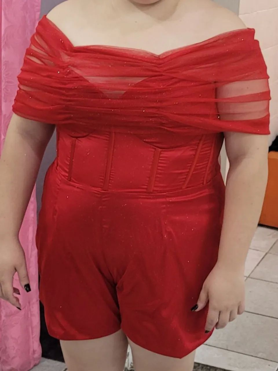 Vestido vermelho 2 em 1 - Foto 2