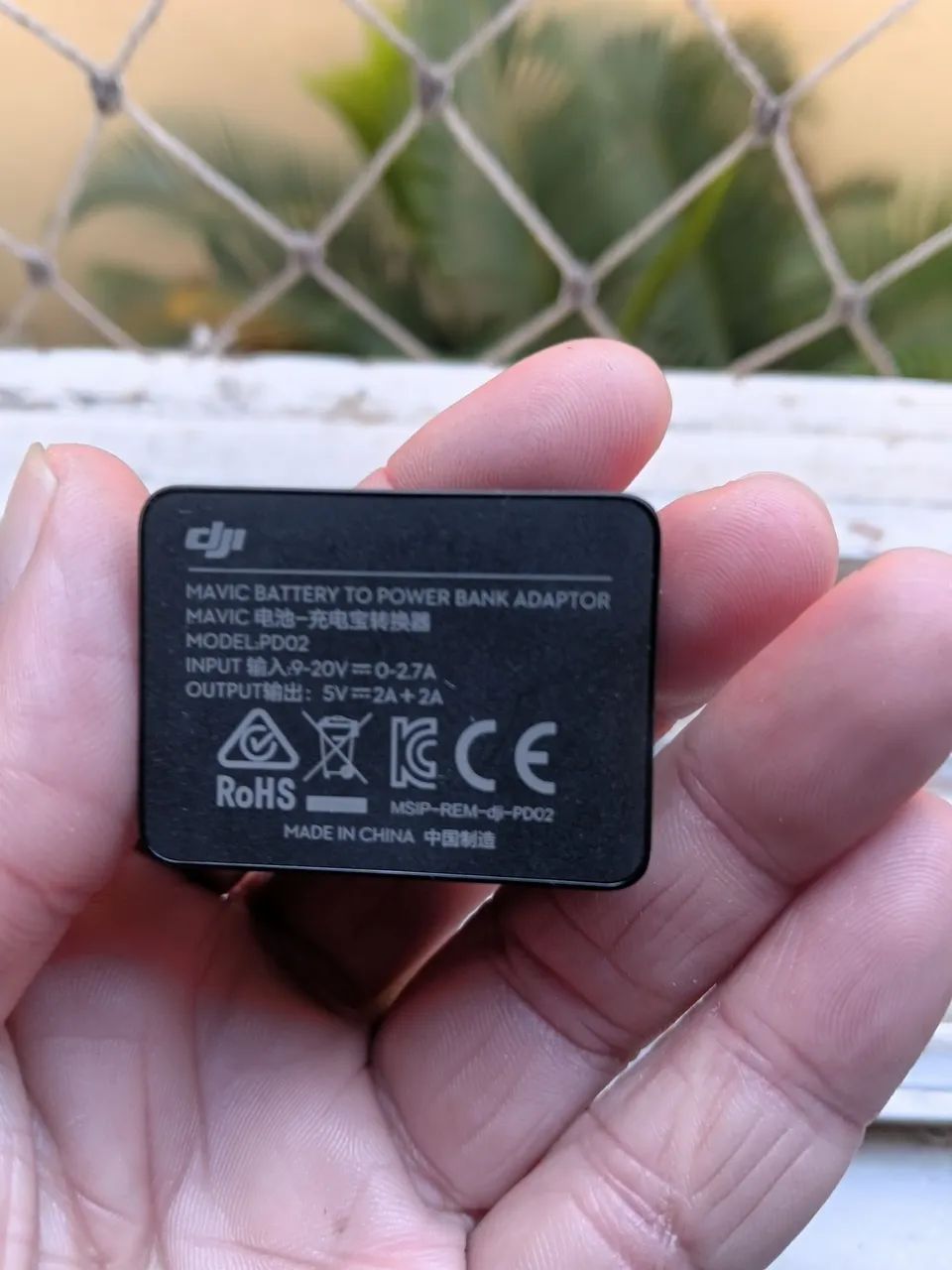 Adaptador drone dji original poder bank usb - Foto 4