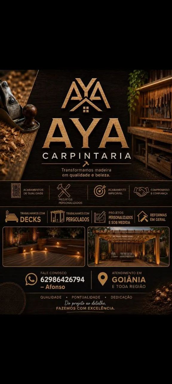 Deck pergolados carpintaria 