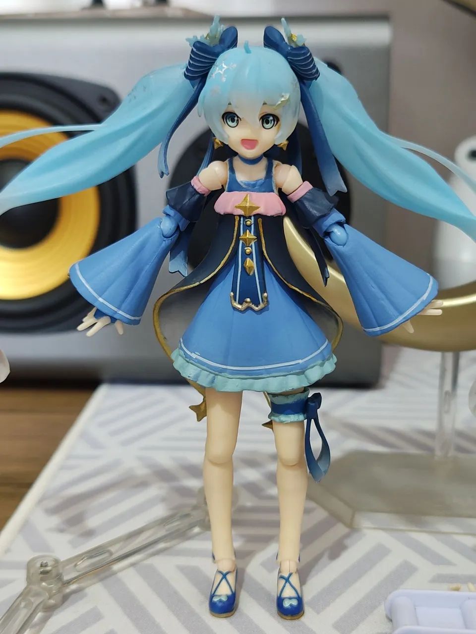 Figura Snow miku Hatsune Miku figma (réplica) - Foto 4
