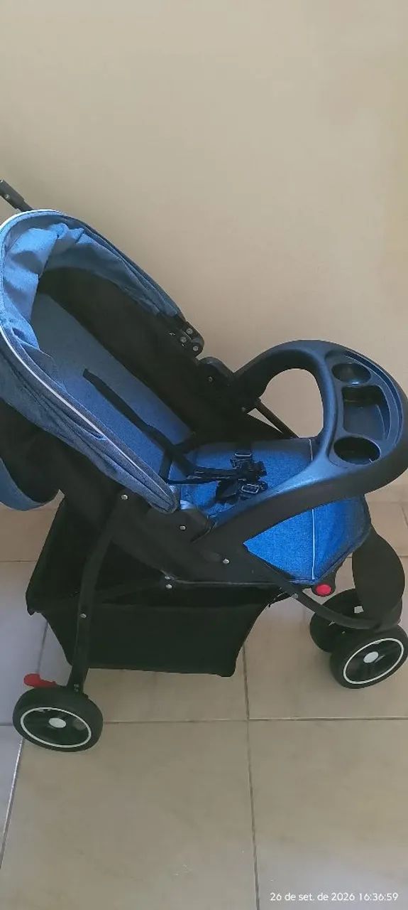 Carrinho de bebê 3 rodas - Foto 3