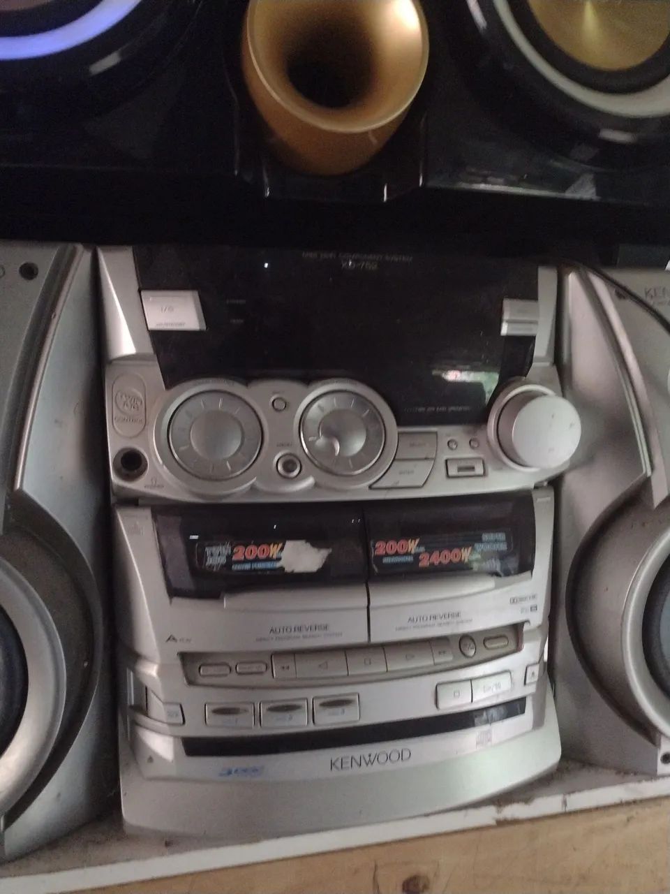 Vendo som Kenwood xd -752 - Aparelhos de Som - Florença, Ribeirão